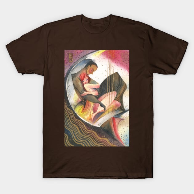 Couple T-Shirt by Alina Chau